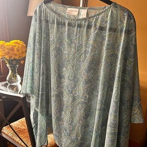 Paisley Sheer Top